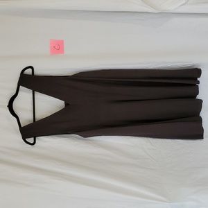 Vintage Neiman Marcus black sleeveless minimal evening dress. Pockets!
